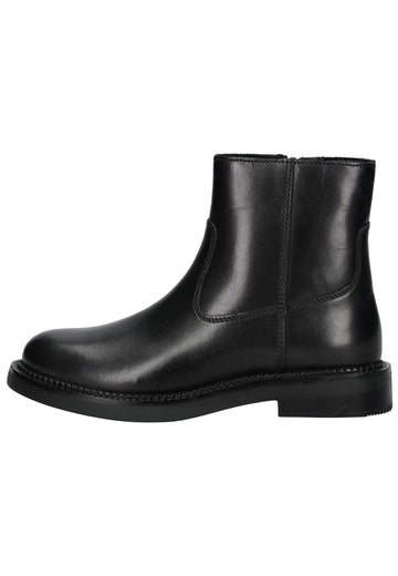 Stiefeletten Geox Stiefelette Leder Schwarz