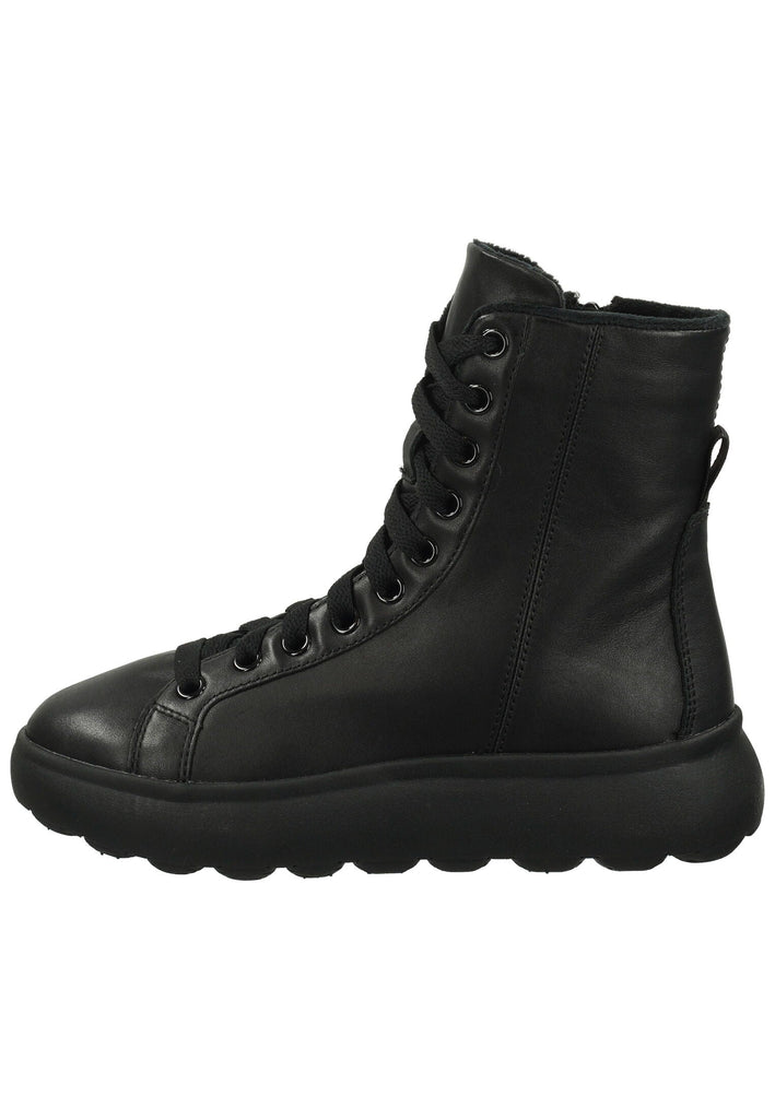 Stiefeletten Geox Stiefelette Leder Schwarz