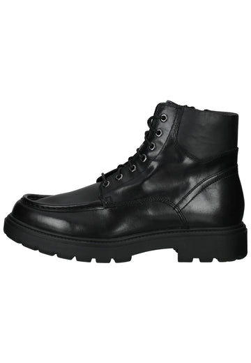 Stiefeletten Geox Stiefelette Leder Schwarz