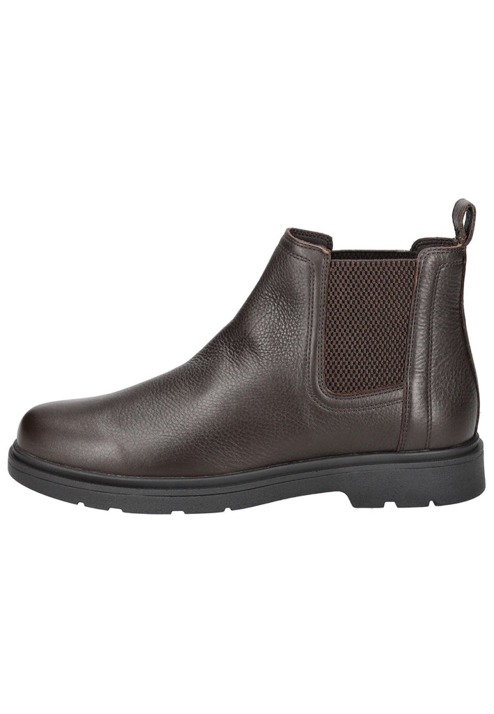 Stiefeletten Geox Stiefelette Leder/Textil Coffee