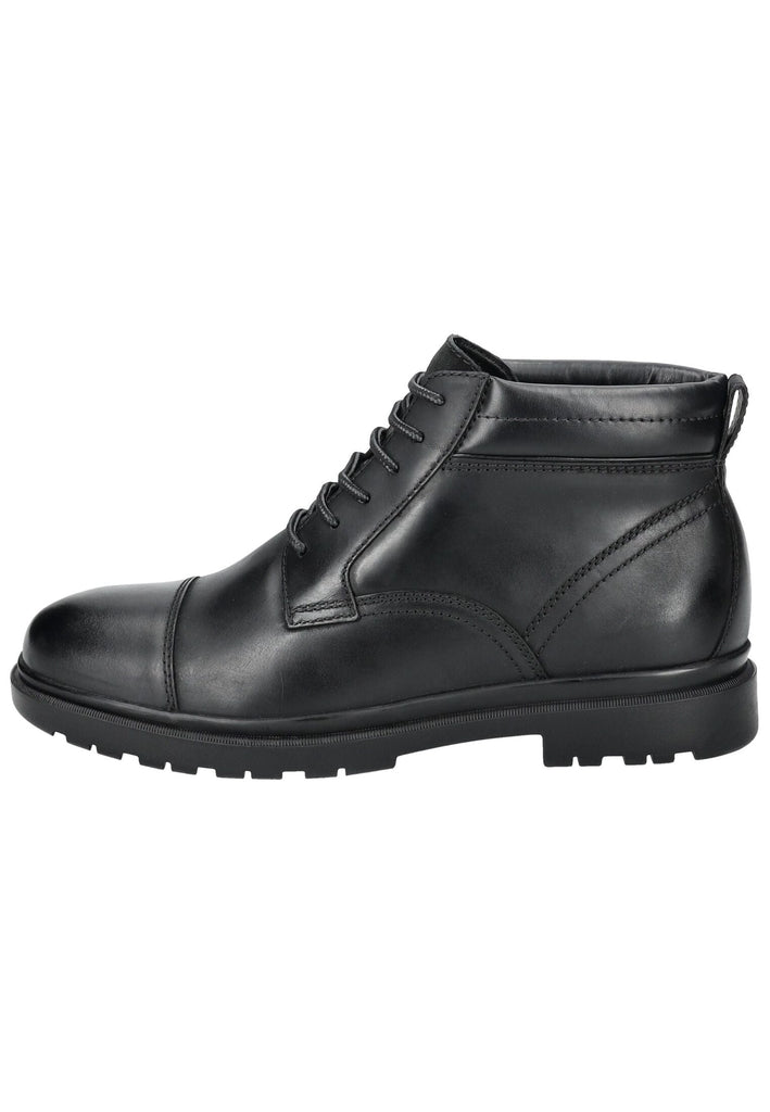 Stiefeletten Geox Stiefelette Leder/Textil Schwarz