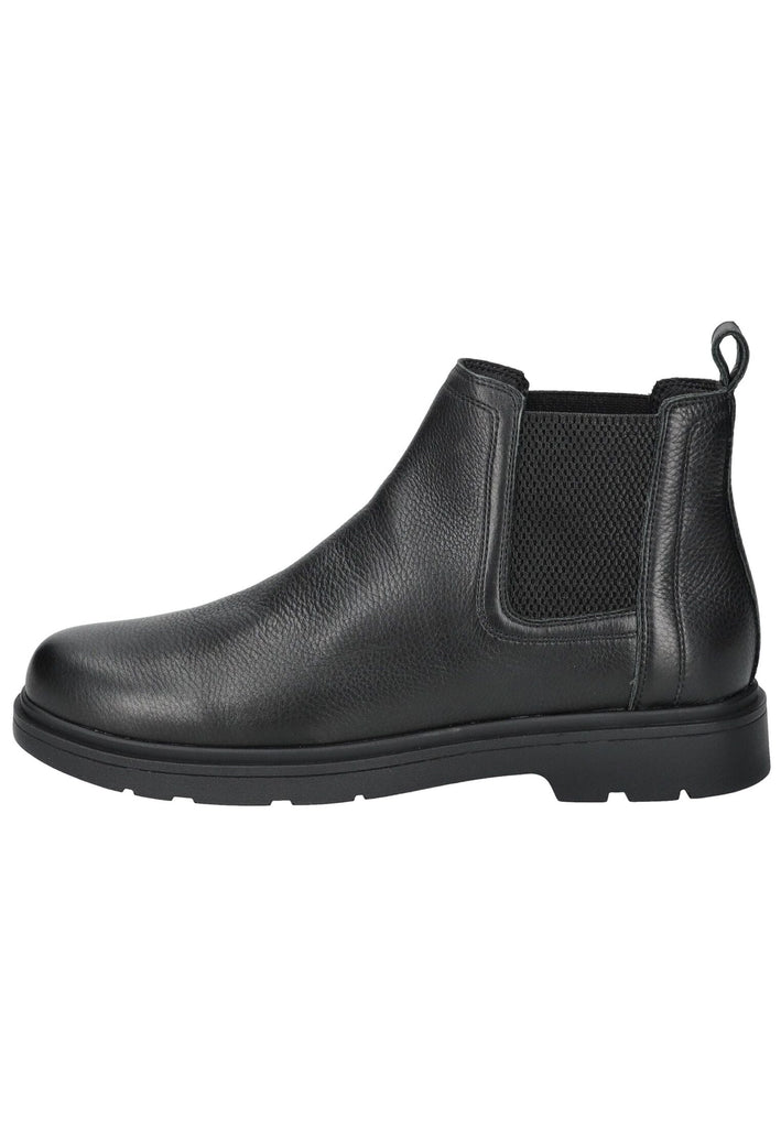 Stiefeletten Geox Stiefelette Leder/Textil Schwarz