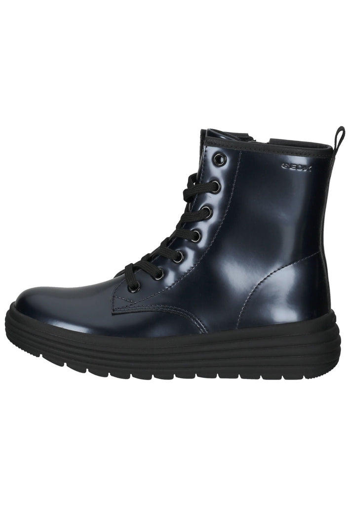 Stiefeletten Geox Stiefelette Lederimitat Navy