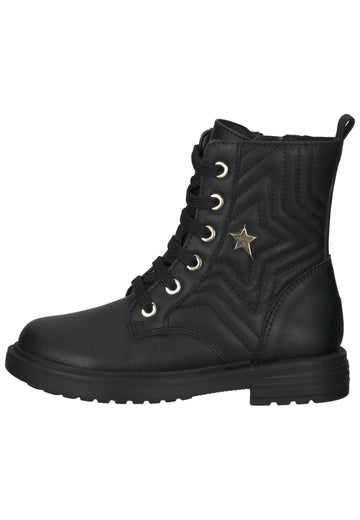 Stiefeletten Geox Stiefelette Lederimitat Schwarz