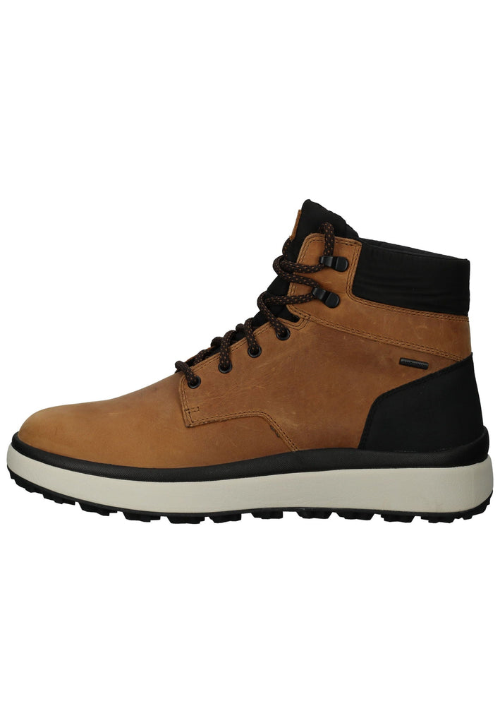 Stiefeletten Geox Stiefelette Nubukleder/Textil Gelb