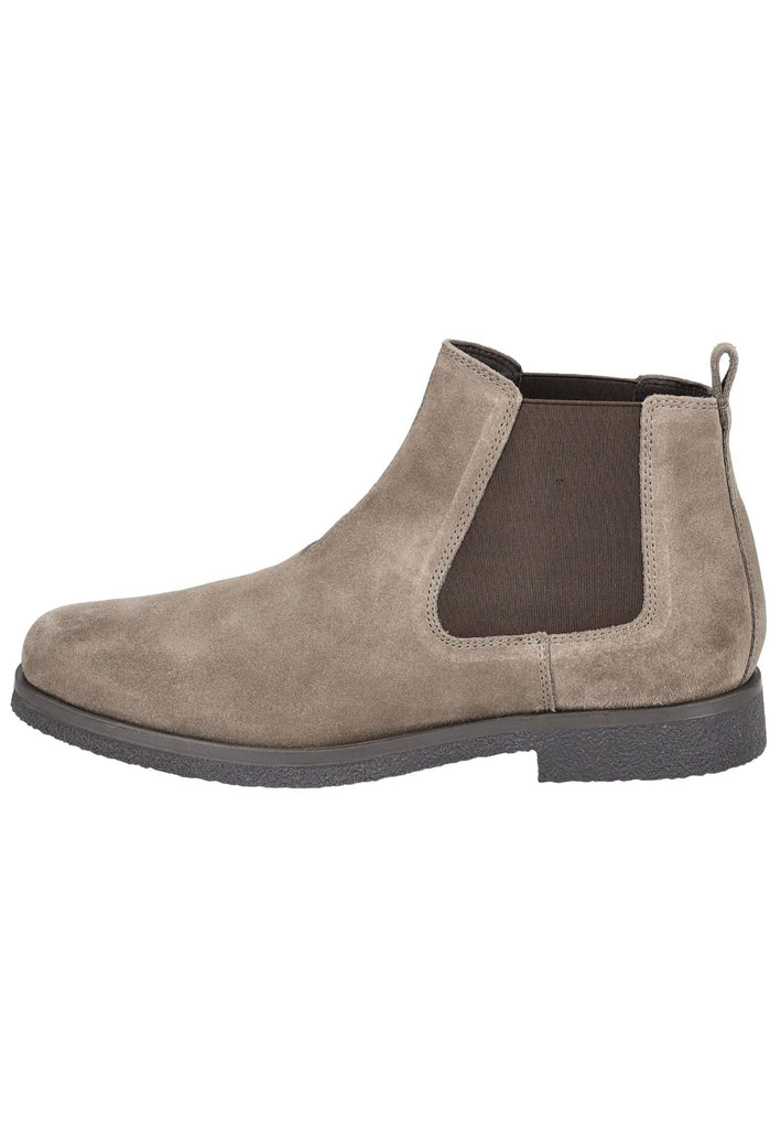 Stiefeletten Geox Stiefelette Veloursleder/Textil Braun/Grau