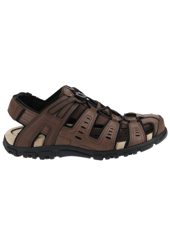 Geox Wanderschuhe Lederimitat Dunkelbraun