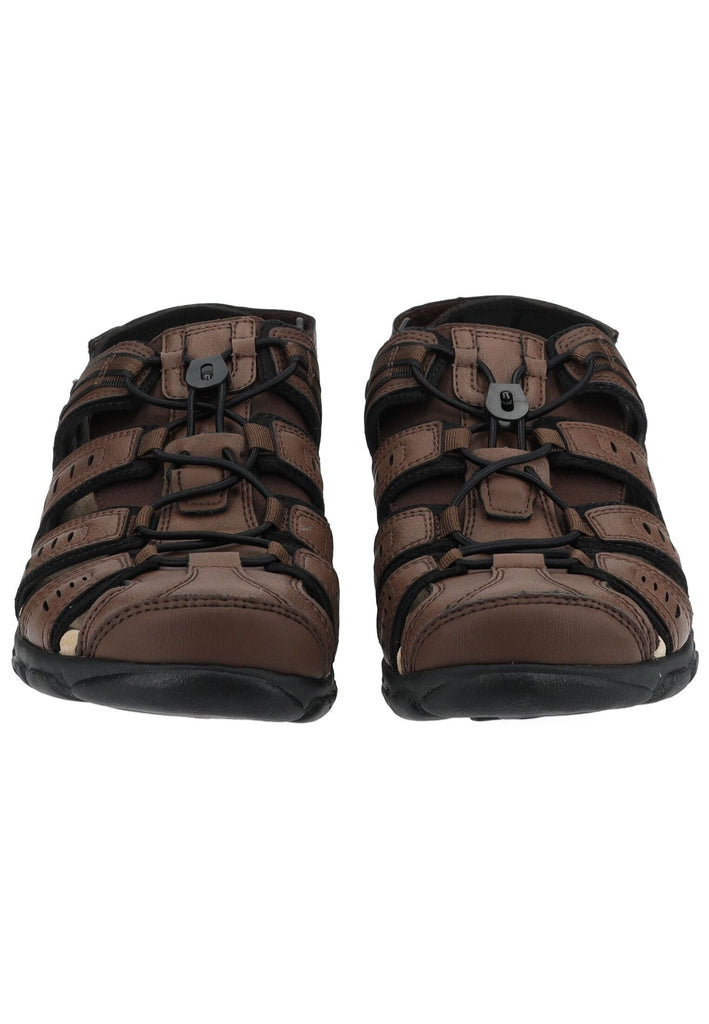 Geox Wanderschuhe Lederimitat Dunkelbraun