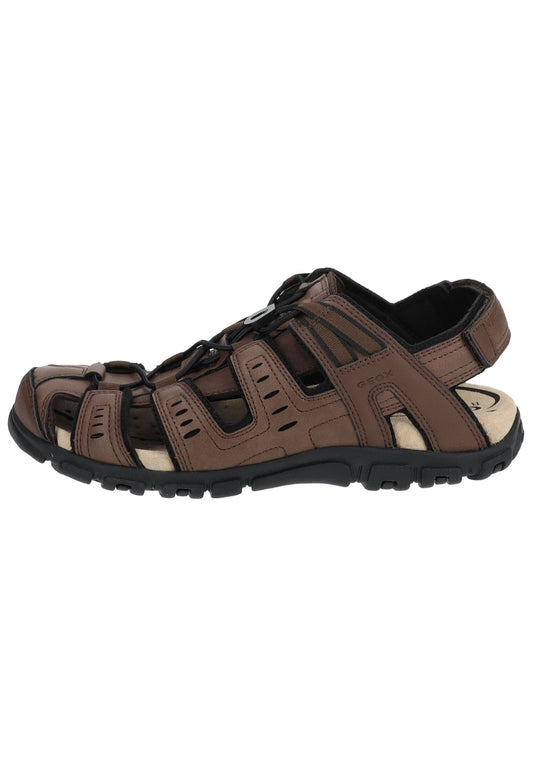 Geox Wanderschuhe Lederimitat Dunkelbraun