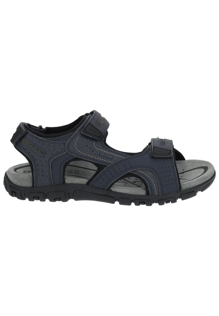 Geox Wanderschuhe Lederimitat Navy/Grau