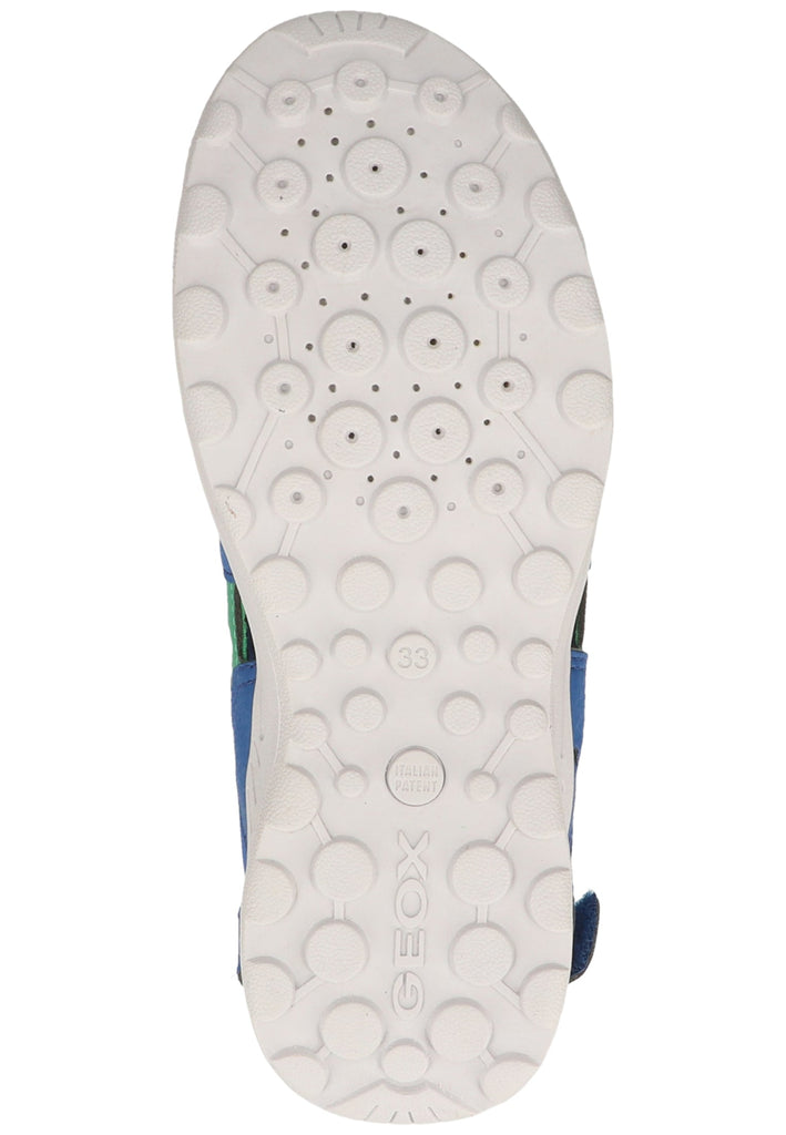 Geox Wanderschuhe Lederimitat/Textil Mittelblau