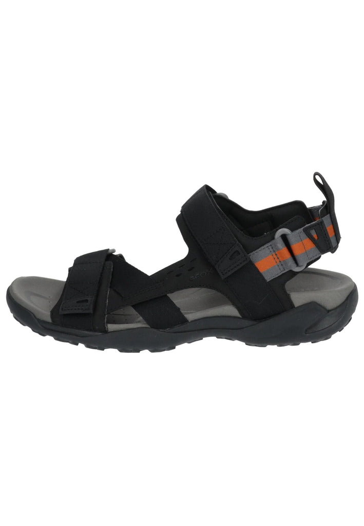 Geox Wanderschuhe Lederimitat/Textil Schwarz