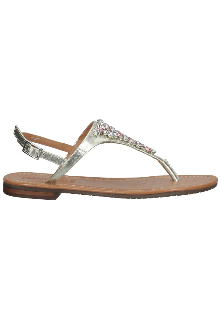 Geox Zehensteg Leder Champagne