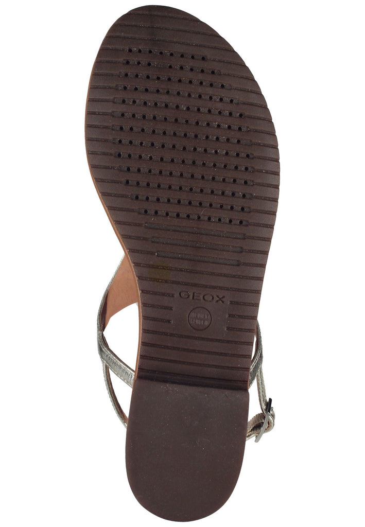 Geox Zehensteg Leder Champagne