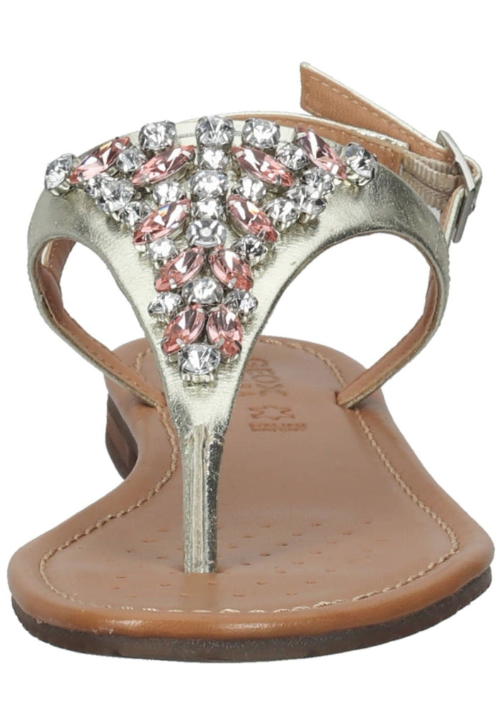 Geox Zehensteg Leder Champagne