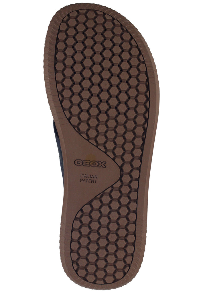 Geox Zehensteg Leder/Textil Navy