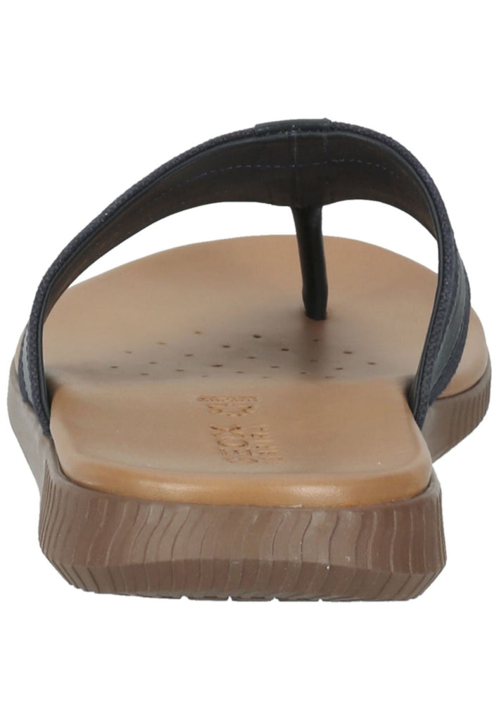 Geox Zehensteg Leder/Textil Navy