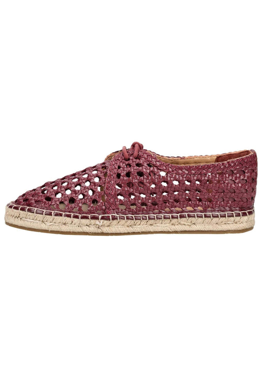 GIOSEPPO Halbschuhe Leder Rot/Beige