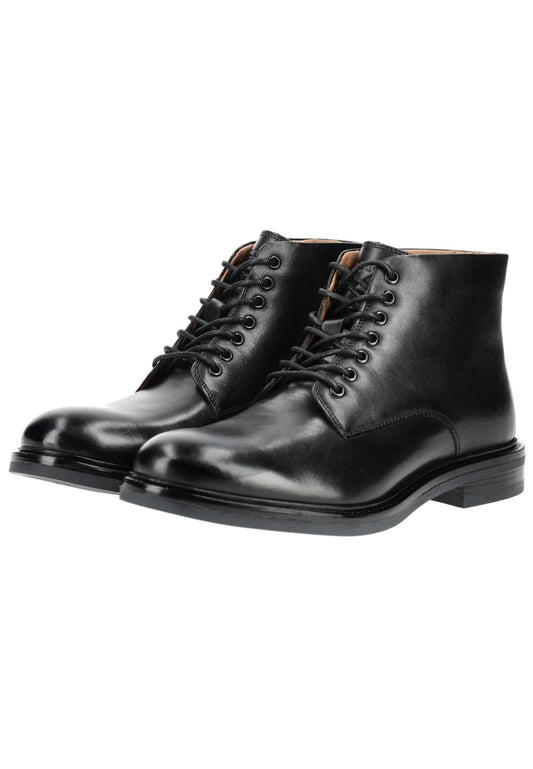 GIOSEPPO Stiefelette Glattleder Schwarz
