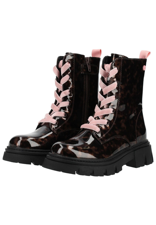 GIOSEPPO Stiefelette Lederimitat Braun