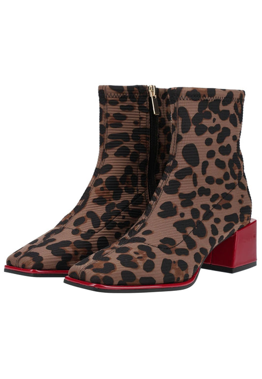 GIOSEPPO Stiefelette Textil Leopard