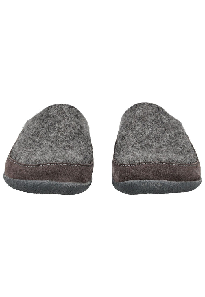 Haflinger Hausschuhe Filz Anthrazit