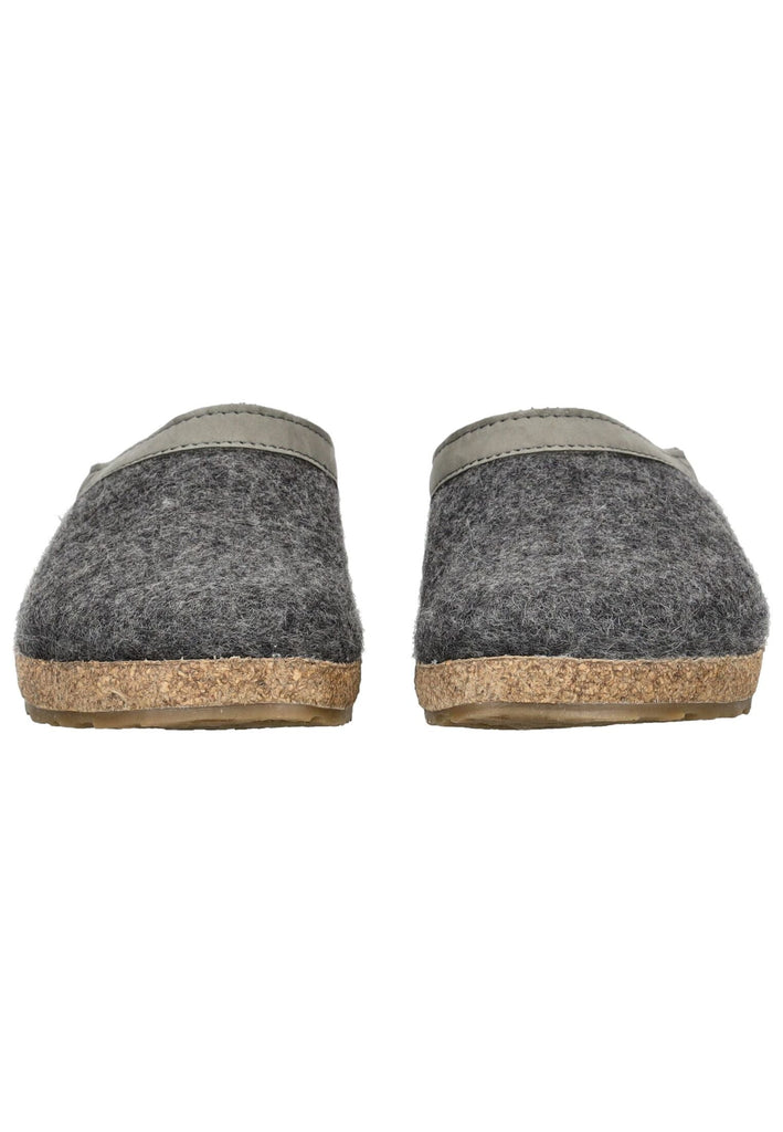 Haflinger Hausschuhe Filz Anthrazit