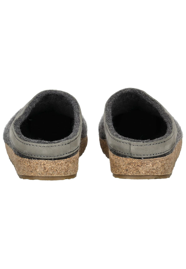 Haflinger Hausschuhe Filz Anthrazit