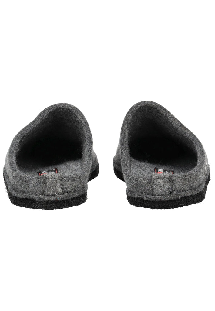 Haflinger Hausschuhe Filz Anthrazit