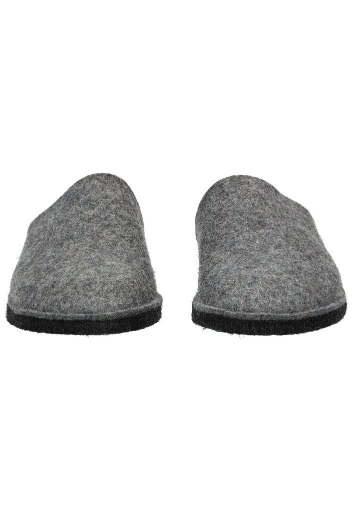 Haflinger Hausschuhe Filz Anthrazit