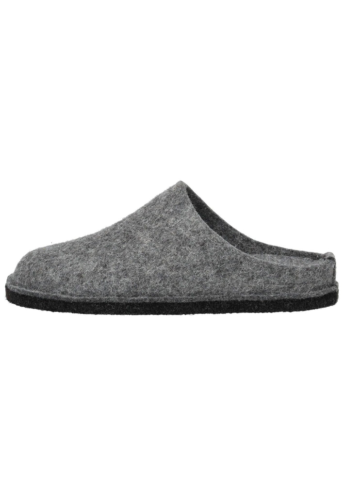 Haflinger Hausschuhe Filz Anthrazit