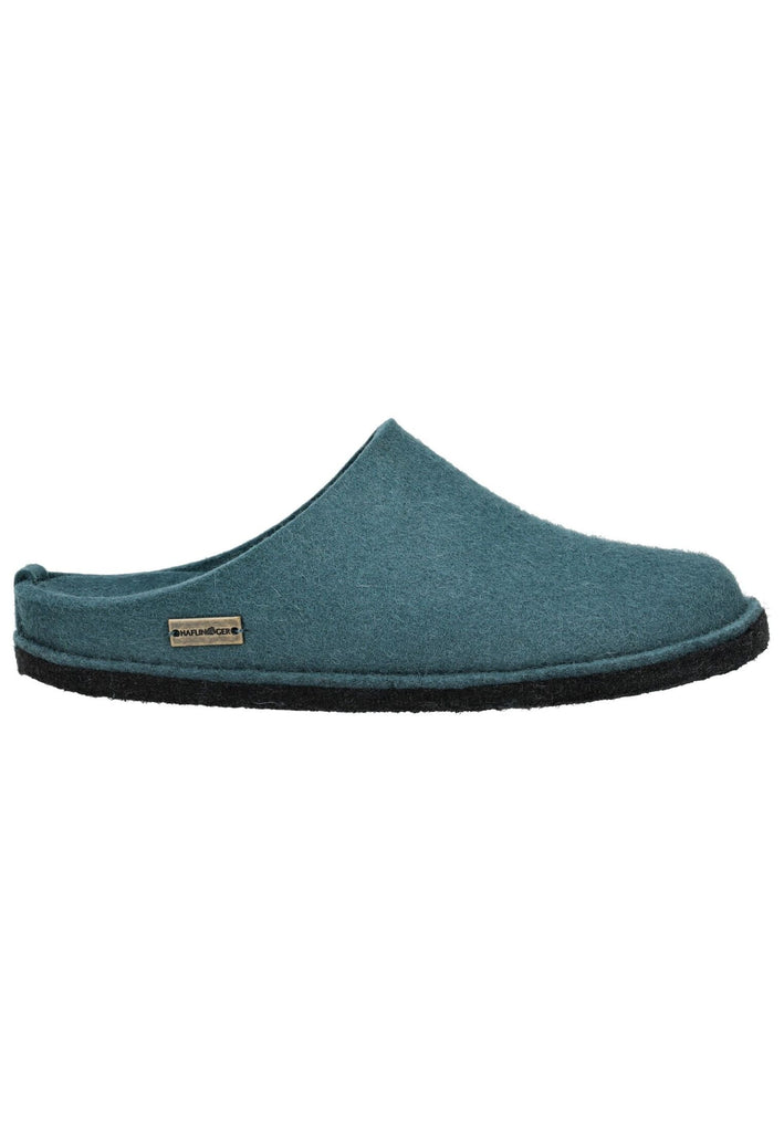 Haflinger Hausschuhe Filz Grün