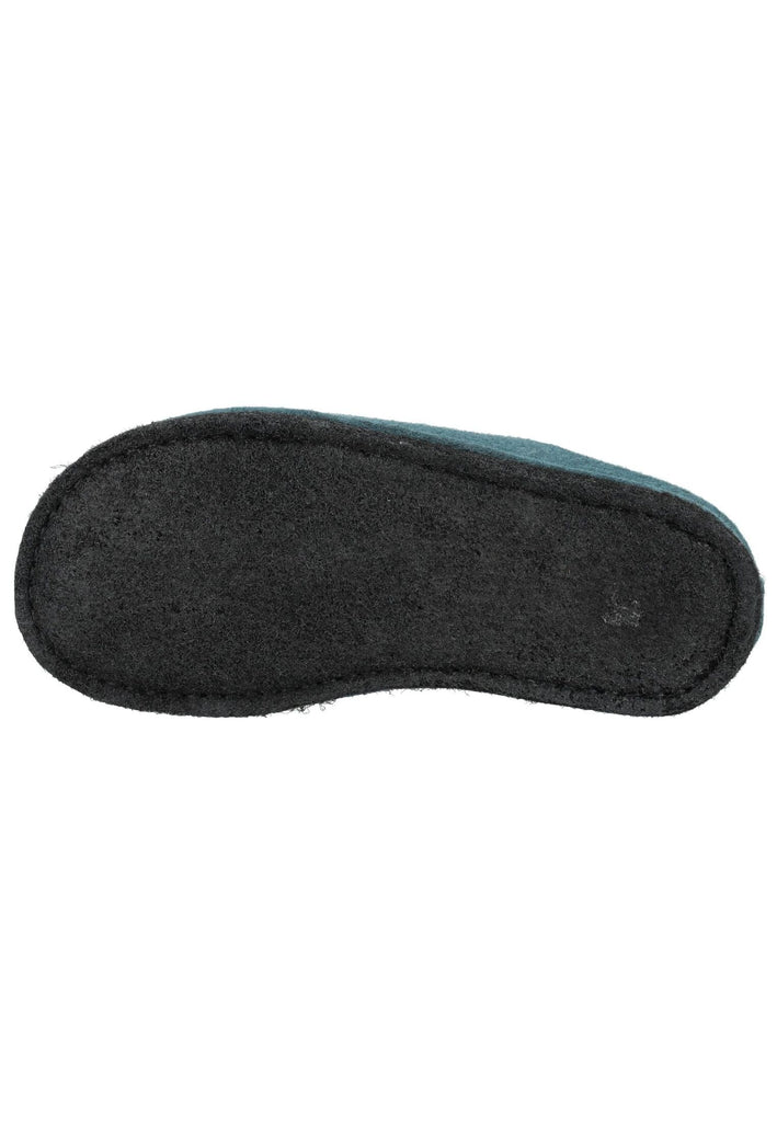 Haflinger Hausschuhe Filz Grün