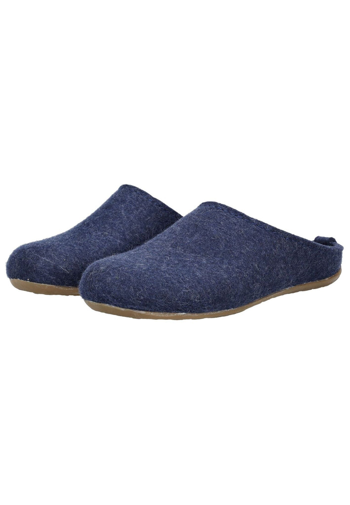 Haflinger Hausschuhe Filz Jeans
