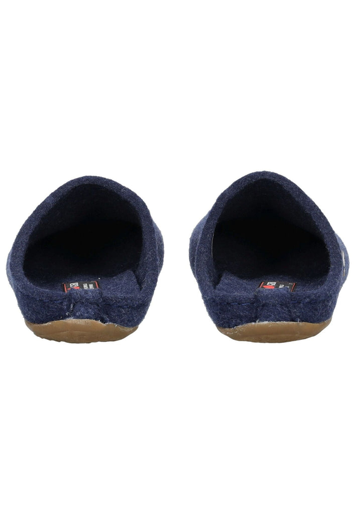 Haflinger Hausschuhe Filz Jeans