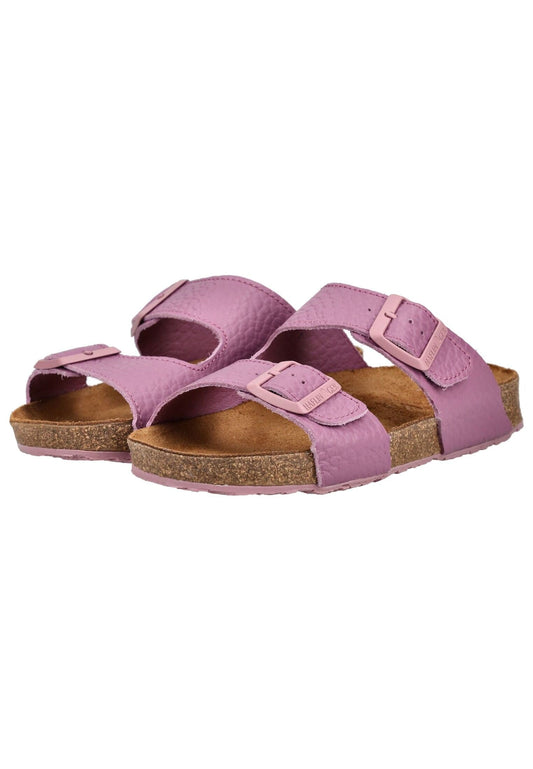 Haflinger Hausschuhe Leder Pink