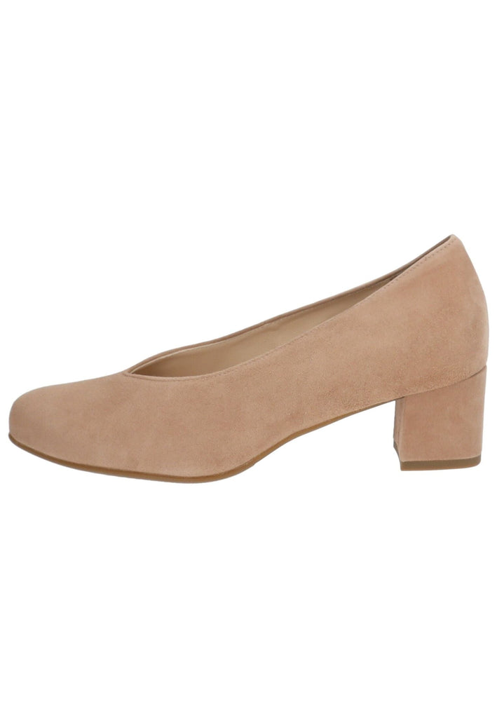Pumps HASSIA Pumps Veloursleder Hellbraun