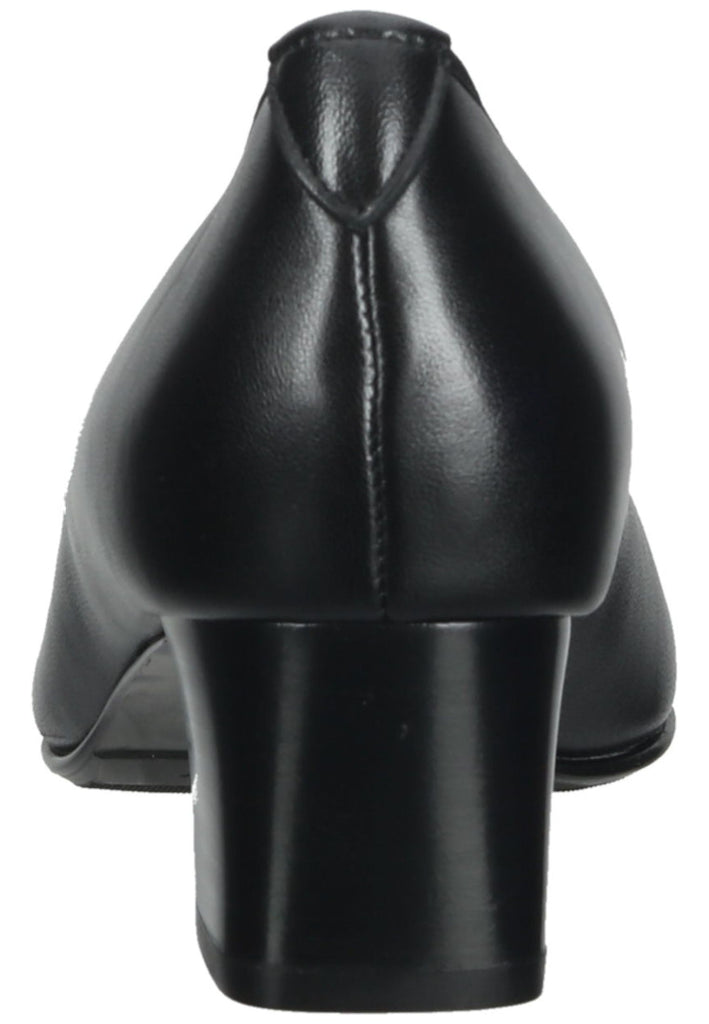 HASSIA Pumps Leder Schwarz