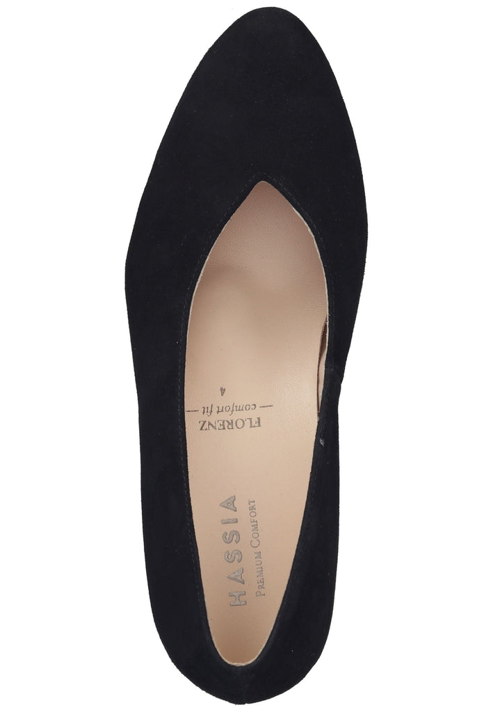 HASSIA Pumps Leder Schwarz/Braun