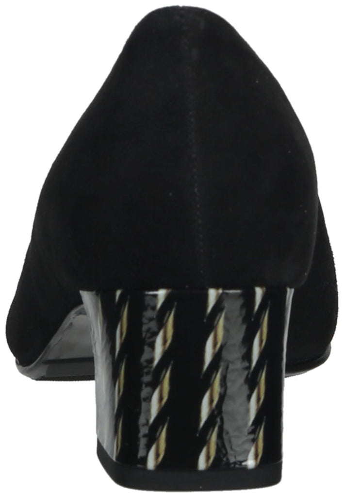 HASSIA Pumps Leder Schwarz/Braun