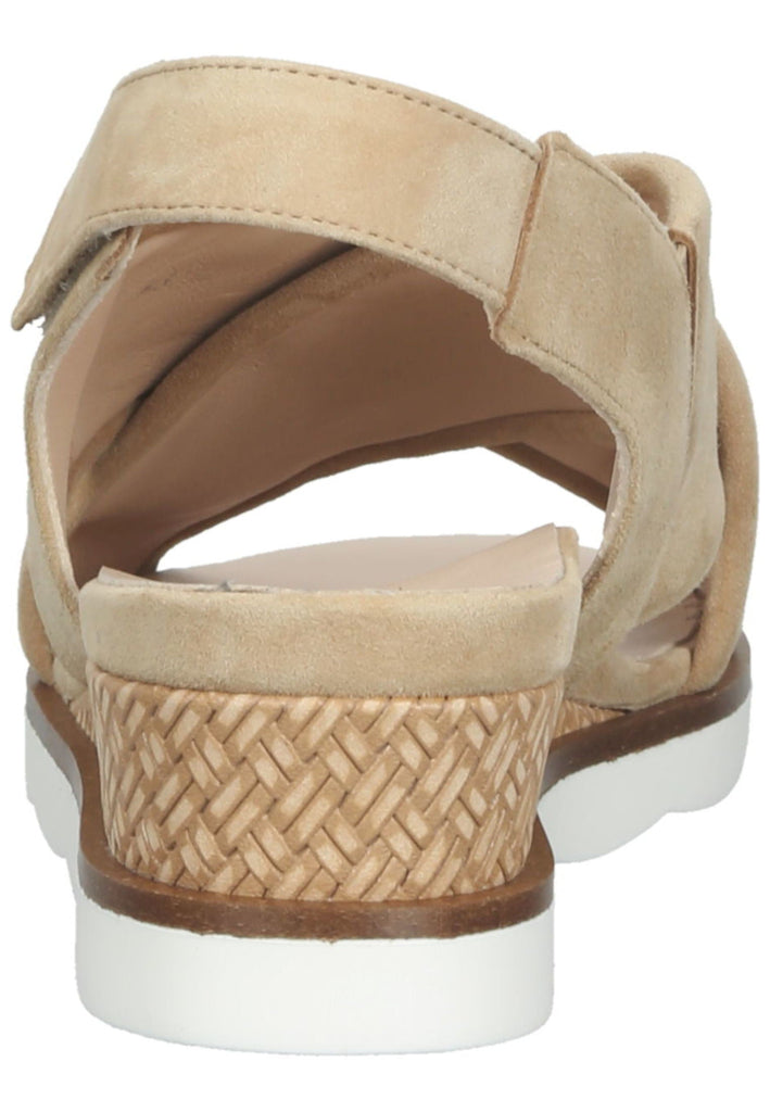 HASSIA Sandalen Leder Creme