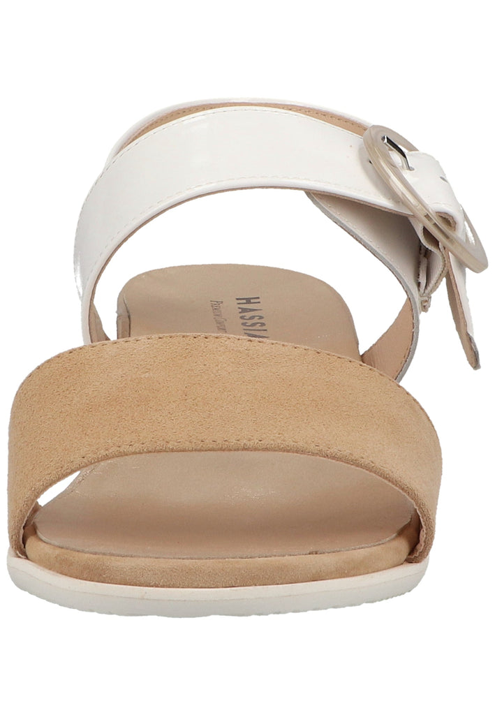 HASSIA Sandalen Leder Weiß
