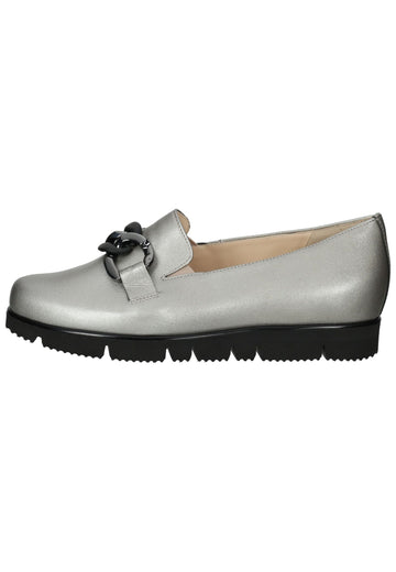 Slipper HASSIA Slipper Leder Bronze
