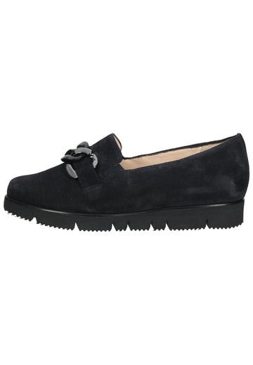 Slipper HASSIA Slipper Veloursleder Ocean