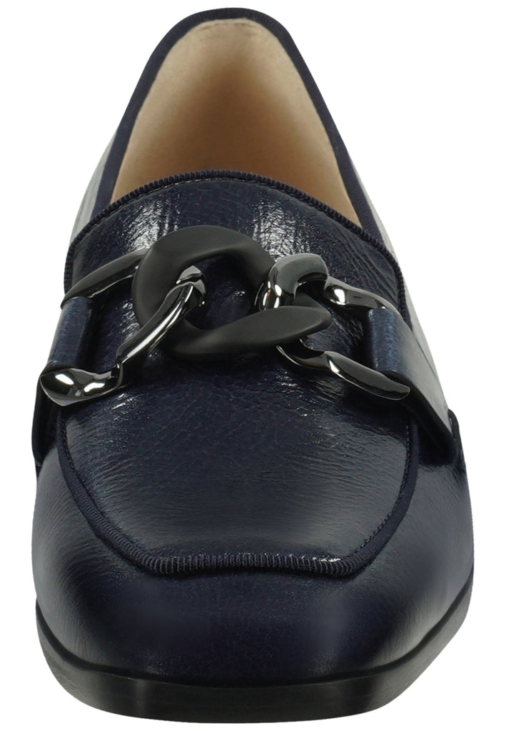 HASSIA Slipper Leder Blue