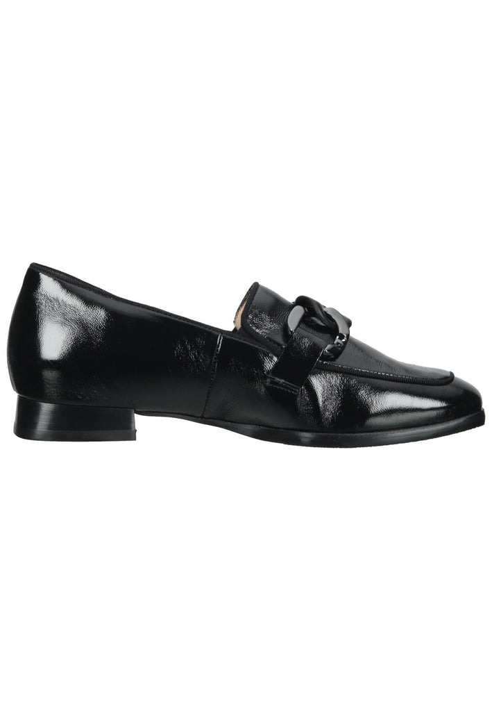 HASSIA Slipper Leder Schwarz