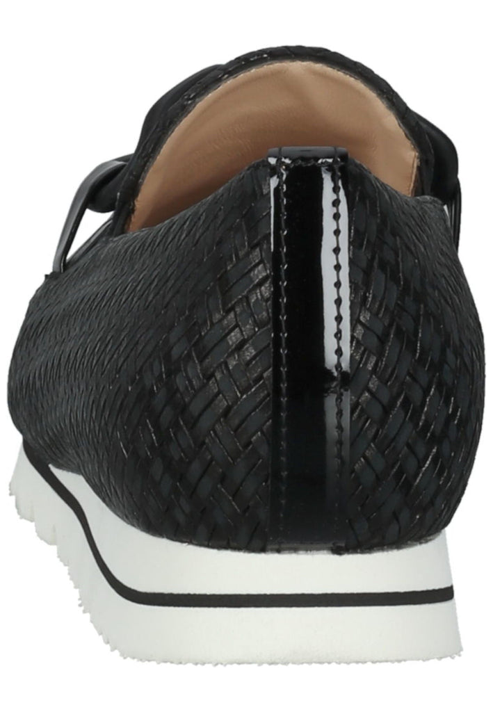 HASSIA Slipper Leder Schwarz