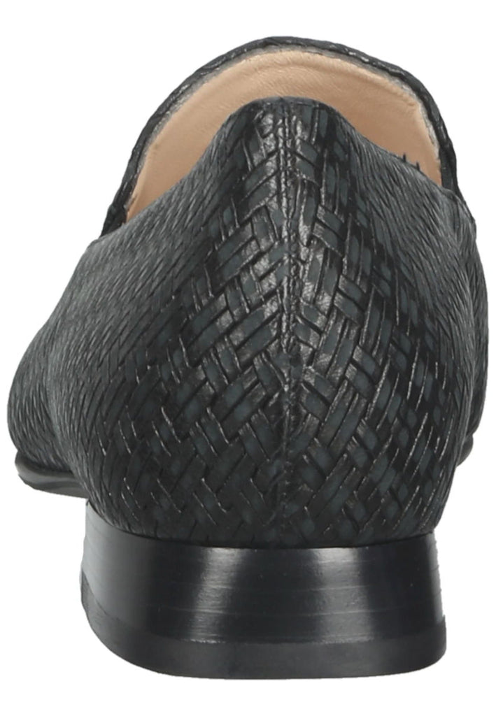 HASSIA Slipper Leder Schwarz