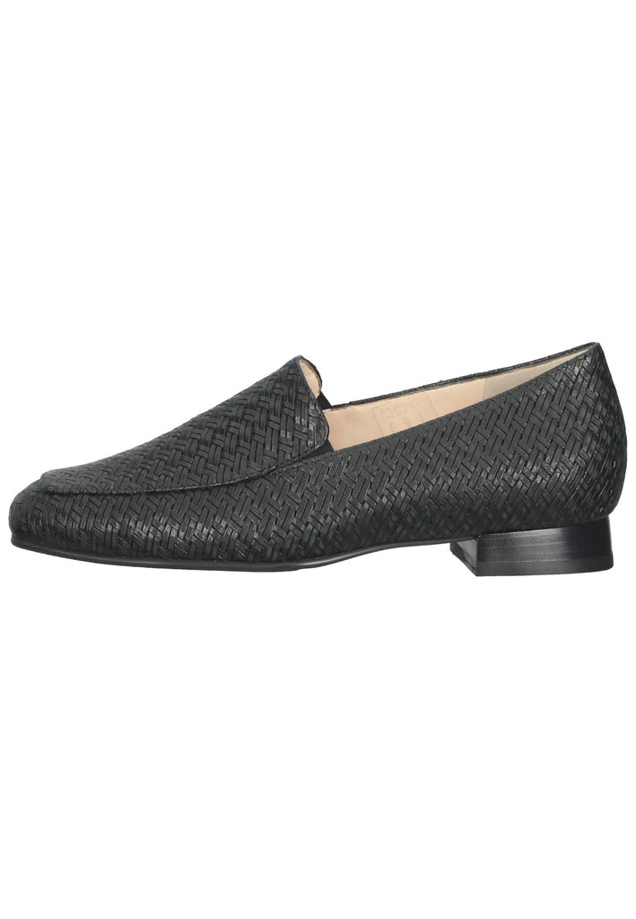 HASSIA Slipper Leder Schwarz