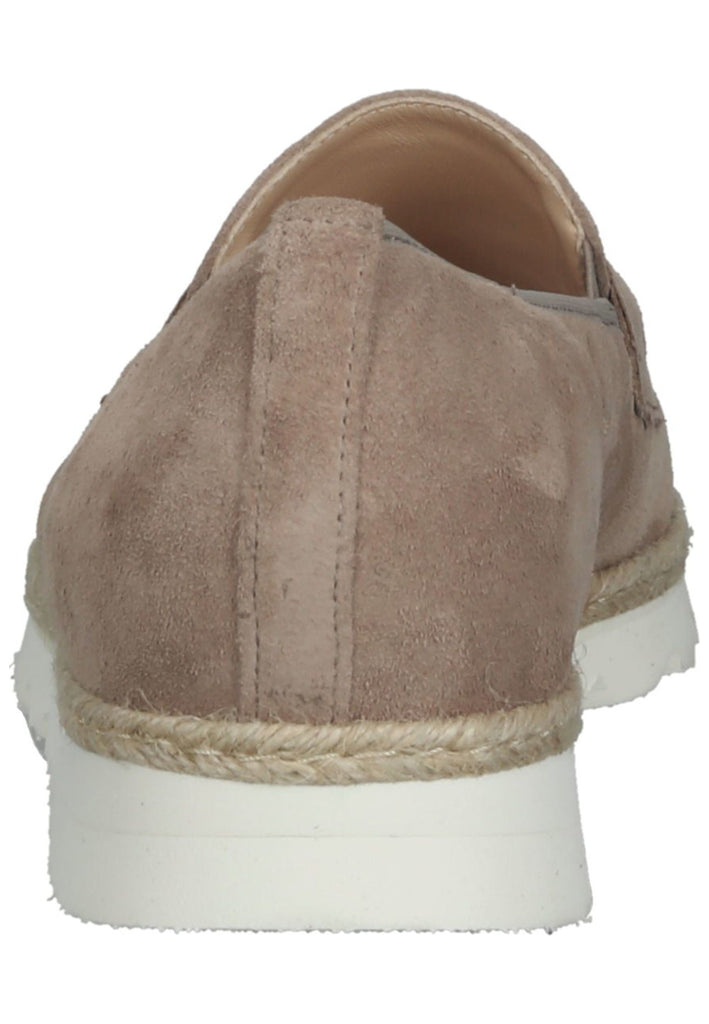 HASSIA Slipper Veloursleder Beige